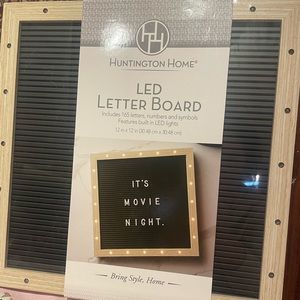 Hunting Home LED Letter Board